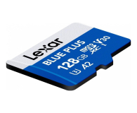Lexar 128GB microSDXC Blue Plus UHS-I A2 V30 - 1539416 - zdjęcie 3